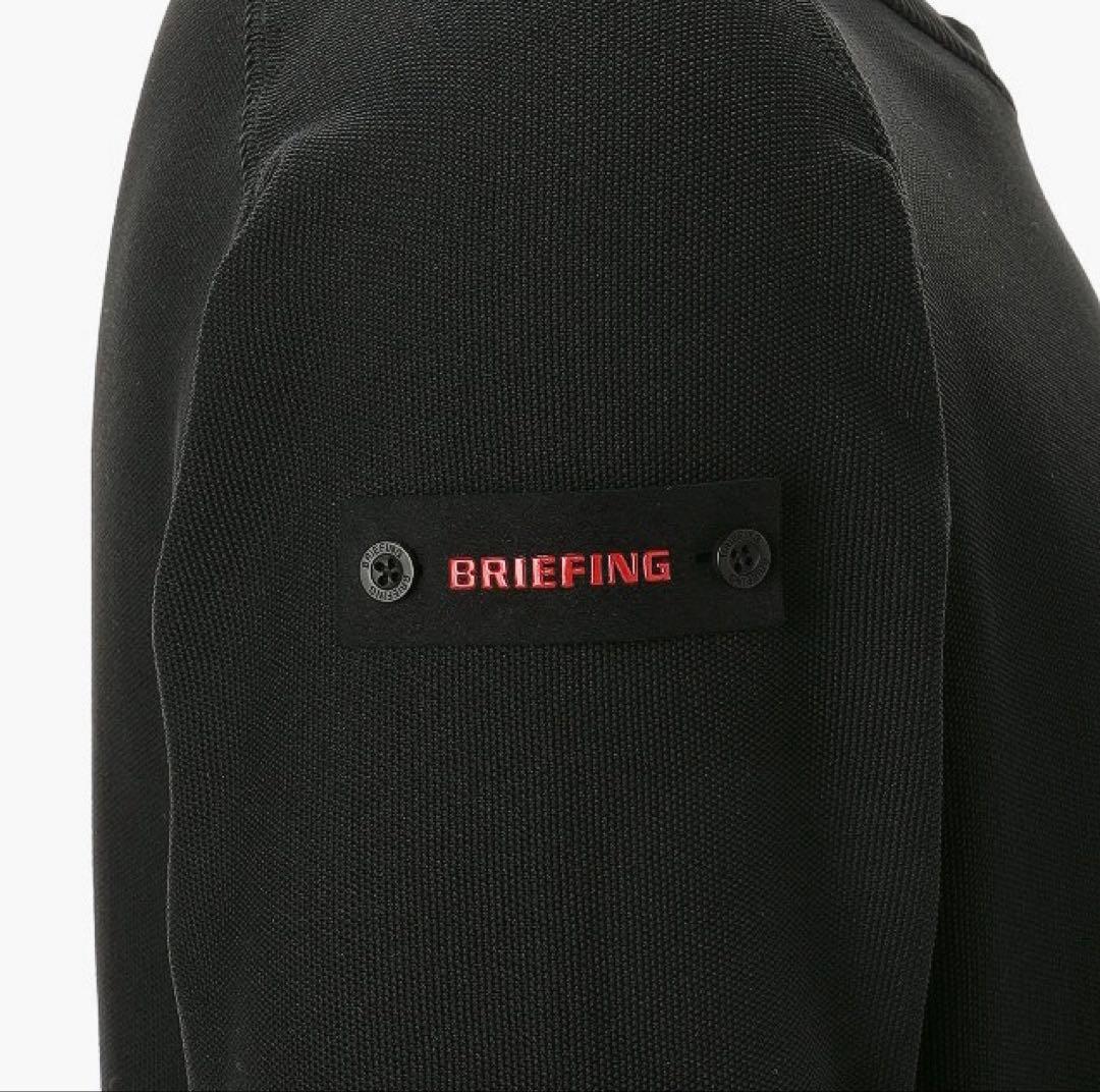 BRIEFING 3D LOGO CREWNECK KNIT（BLACK／M）