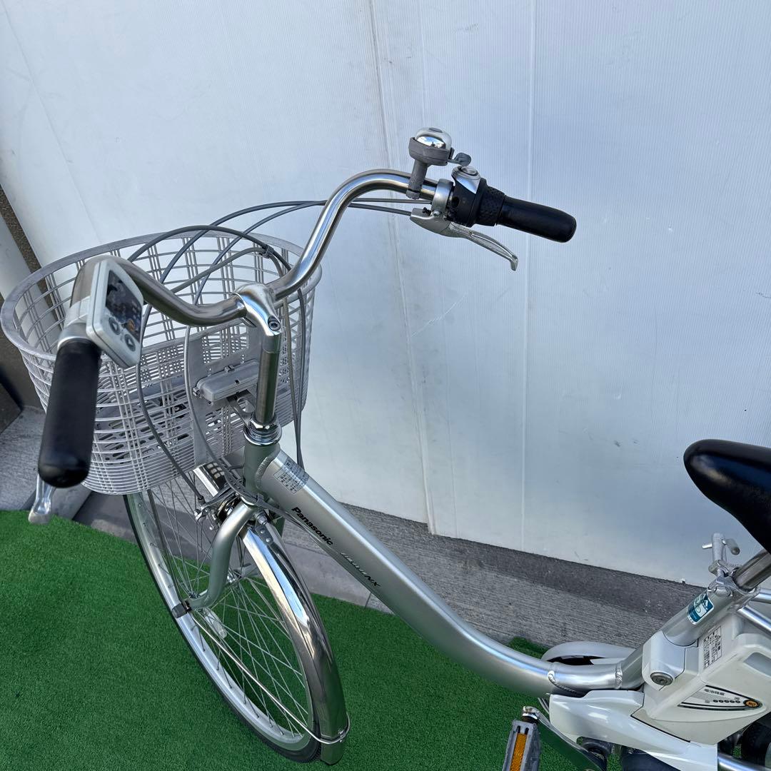 panasonic パナソニック電動アシスト自転車26インチ シルバー