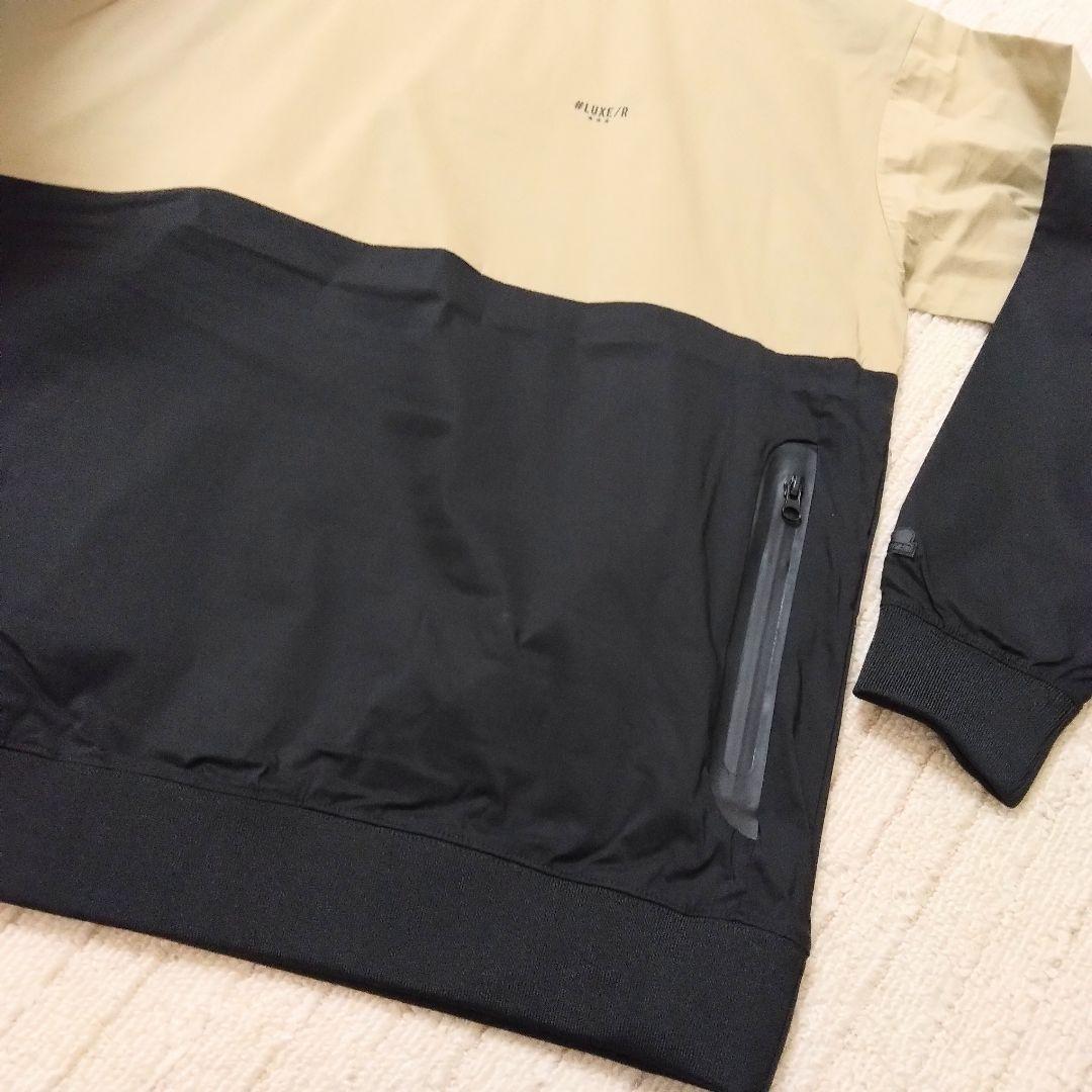 [サンプルSALE /D344 ] LUXE/R ナイロン布帛プルオーバー