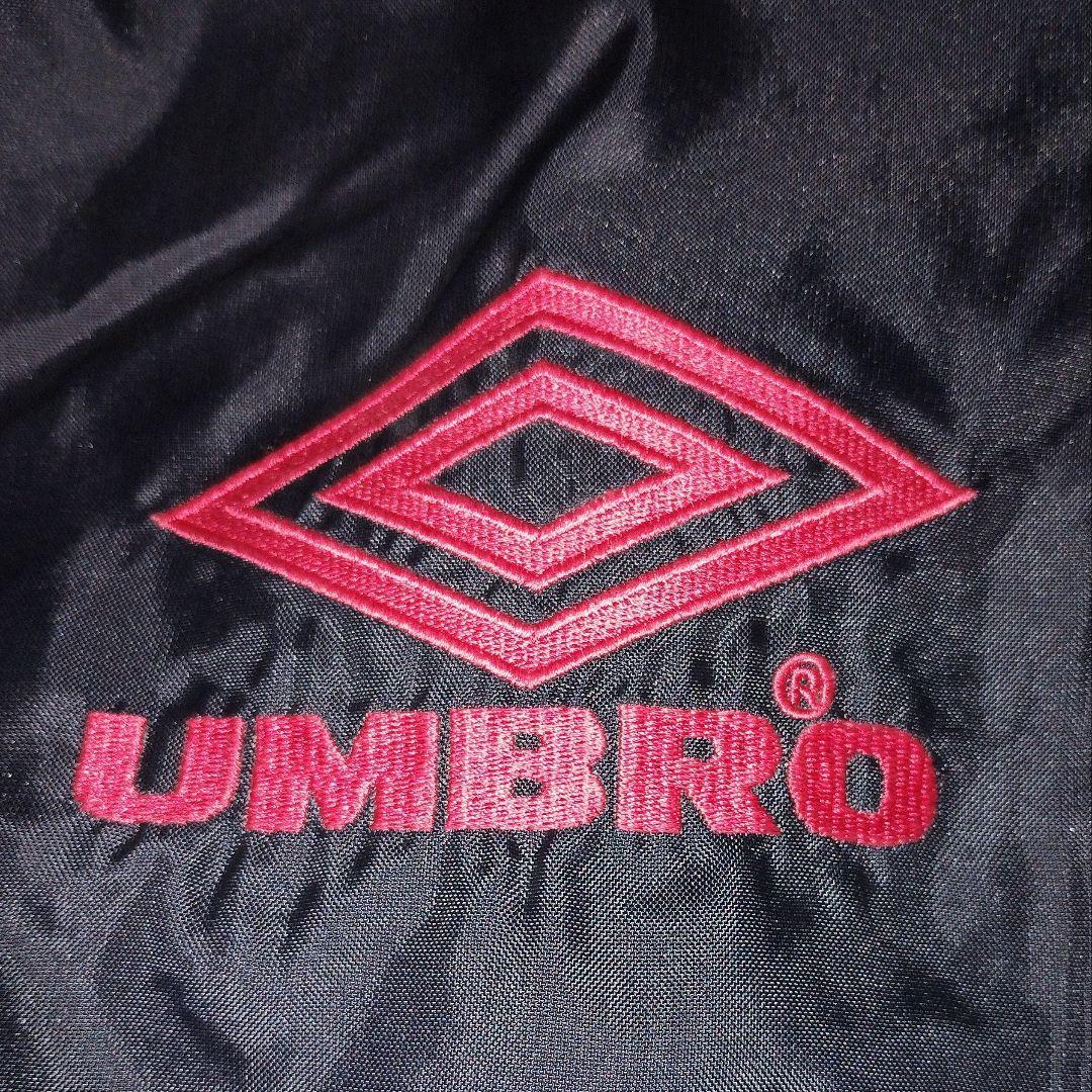 【匿名配送】アンブロ　ハーフコート　裏ボア　ジャケット　赤　黒　UMBRO