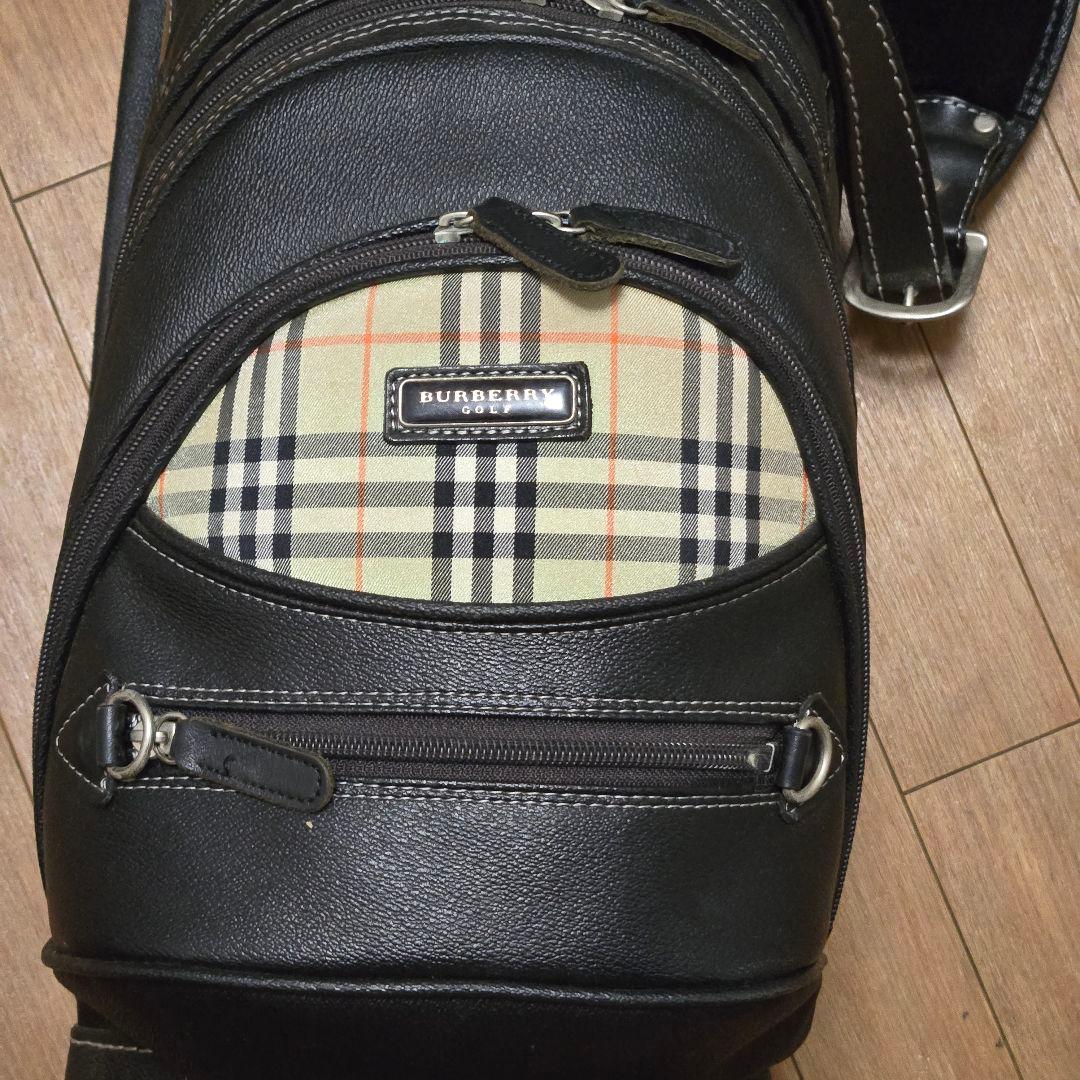 極美品 BURBERRY ゴルフバッグ キャディ ノバチェック ショルダー