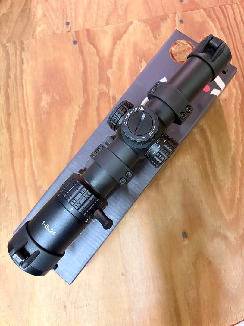 【つぼみアームズ】VictOptics S6 1-6x24 マウント付