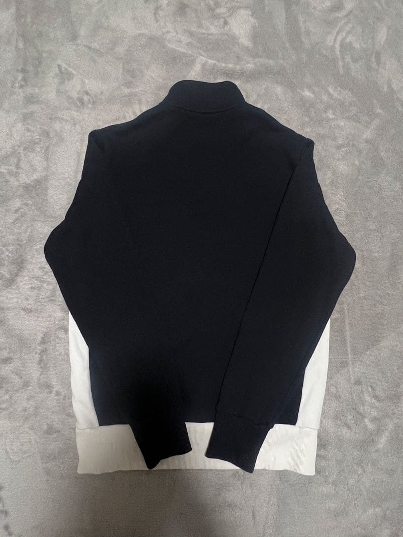 【美品】FRED PERRY フレッド・ペリー ハーフジップスウェット S 黒