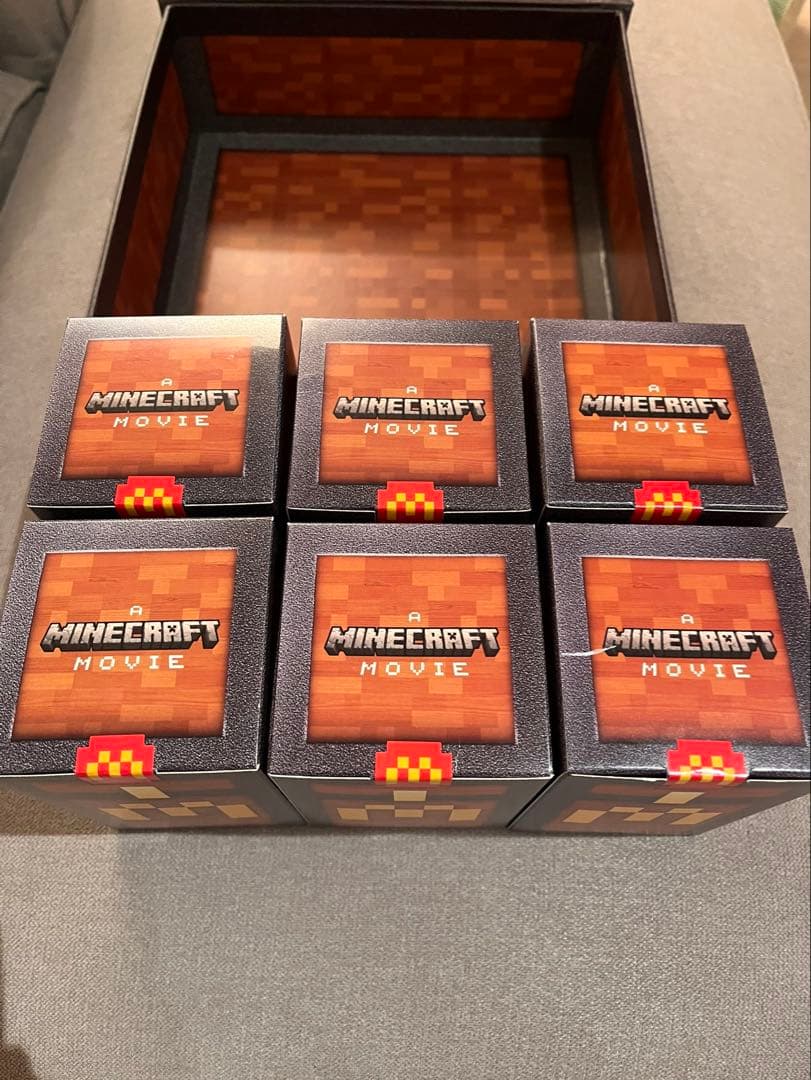 【完全未開封】台湾限定 マクドナルド×マインクラフト 全6種BOXフルセット