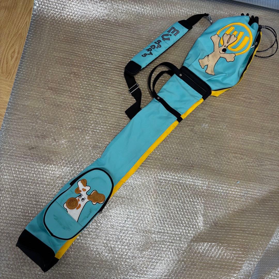M・U SPORTS ゴルフクラブケース キャラクター刺繍 ショルダー付 希少