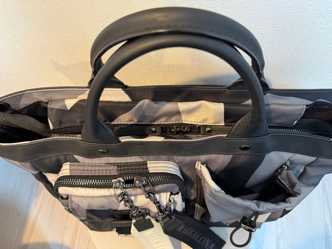 MARK&LONAマーク＆ロナ23SS 高密度ツイル素材カートバッグ USED