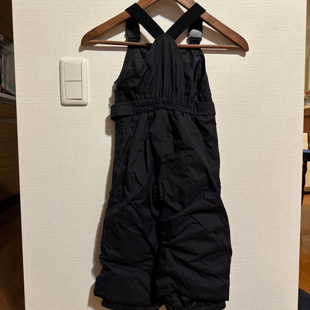 THE NORTH FACE 子供用スキー　オーバーオール 黒 90cm