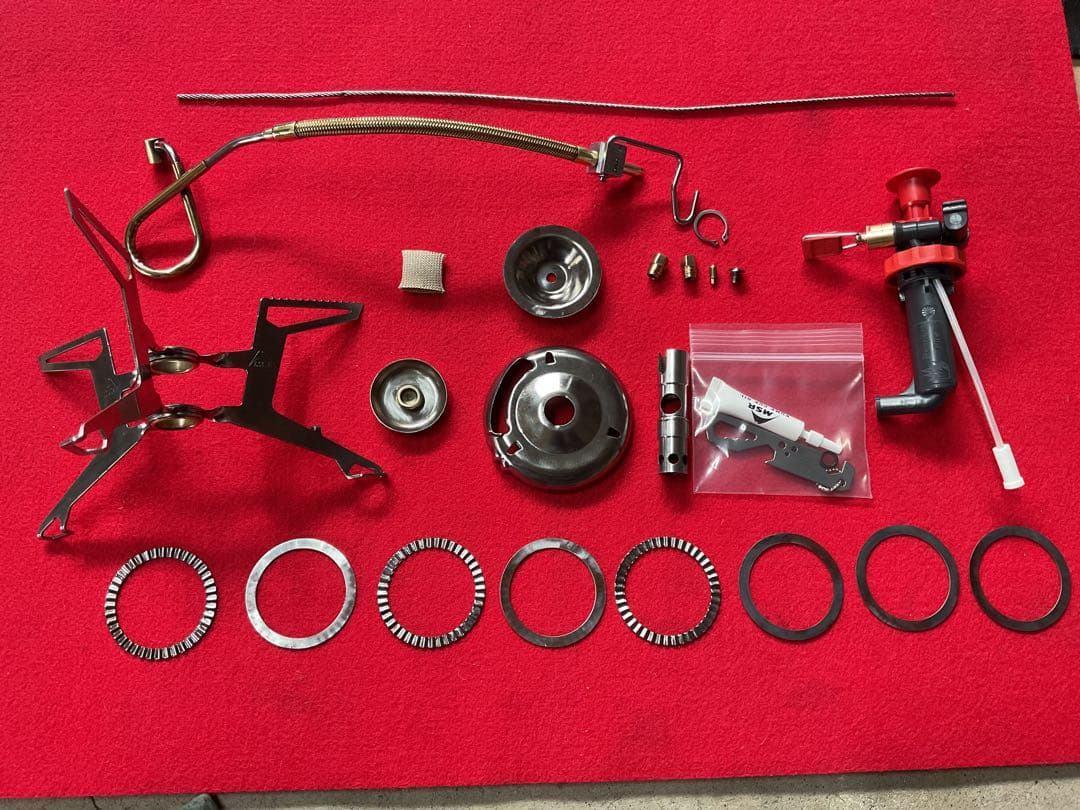 MSRウィスパーライトインターナショナル超美品&MSR alpinist2クック