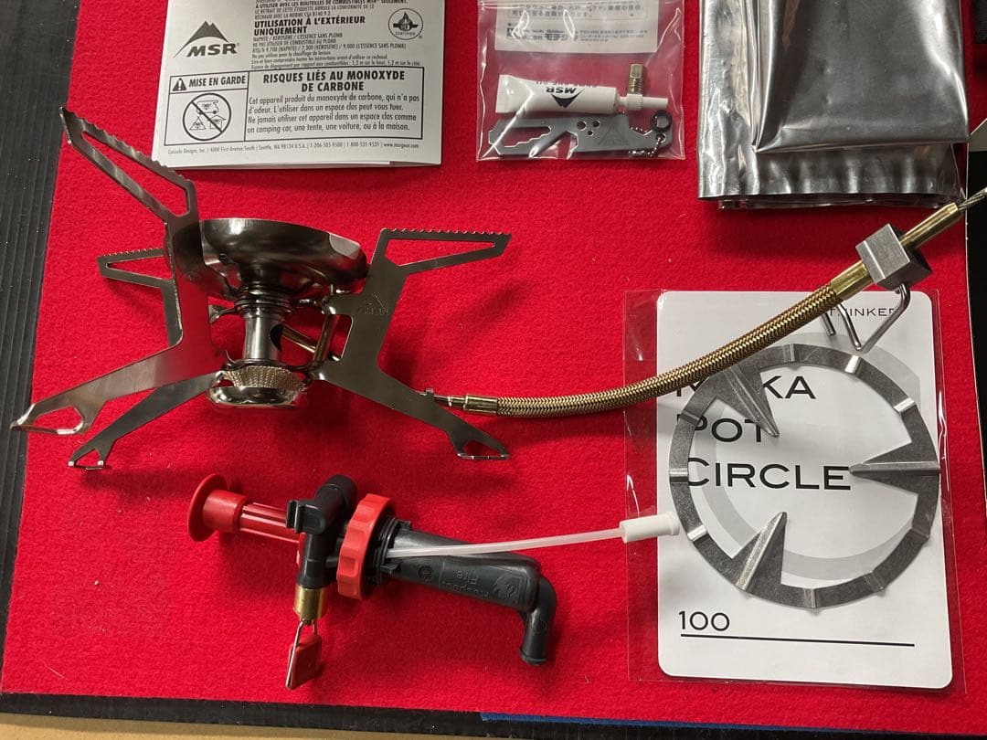 MSRウィスパーライトインターナショナル超美品&MSR alpinist2クック