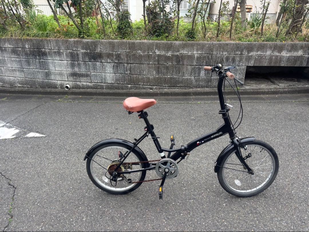 MYPALLAS 折りたたみ自転車　６段ギア