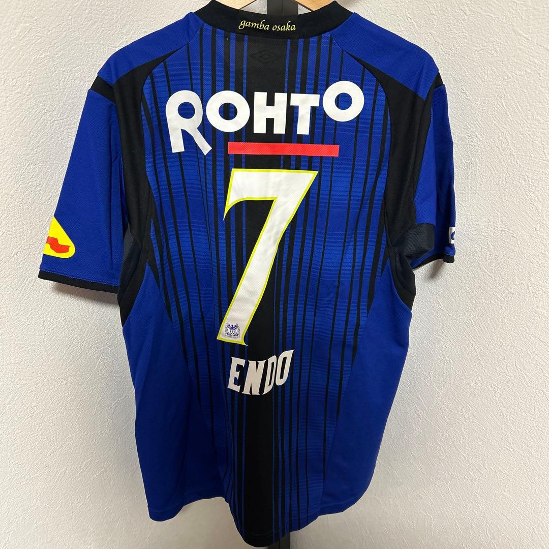 umbro ガンバ大阪　20周年ユニホーム　#7 遠藤保仁　M-L
