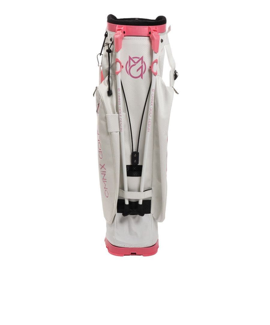 OMNIX GOLF スタンドバッグ 8.5型 軽量 OM21SSSB-WHPK