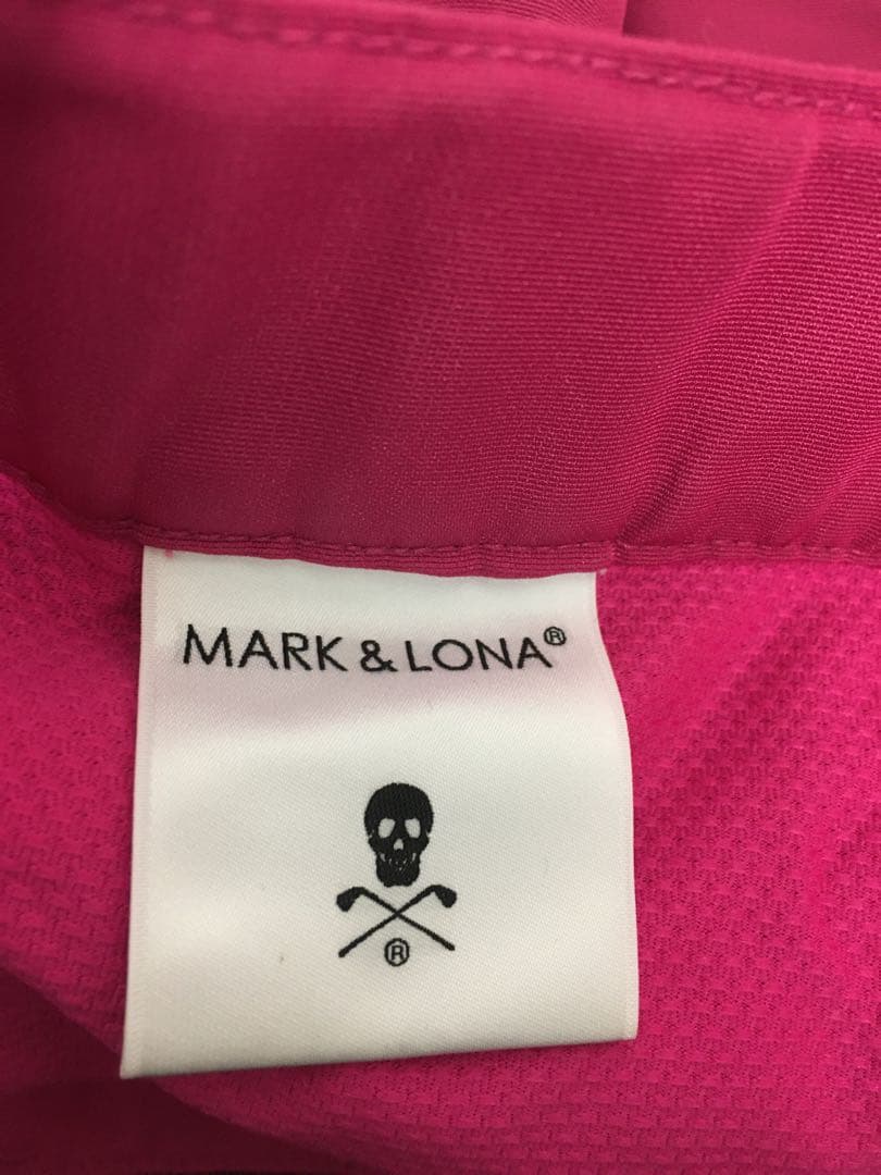 MARK&LONA 一体型ペチパンツ裾メッシュ切替スカート