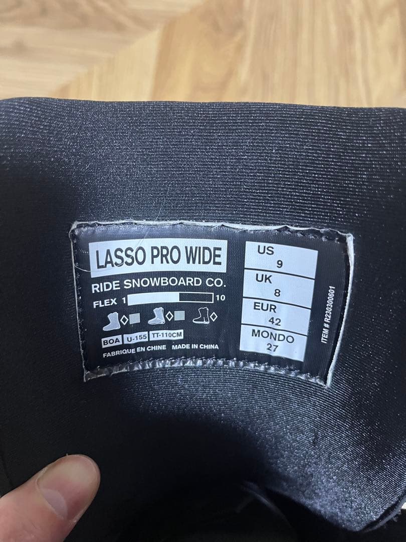 Ride LassoPro Wideラッソプロワイド27cm