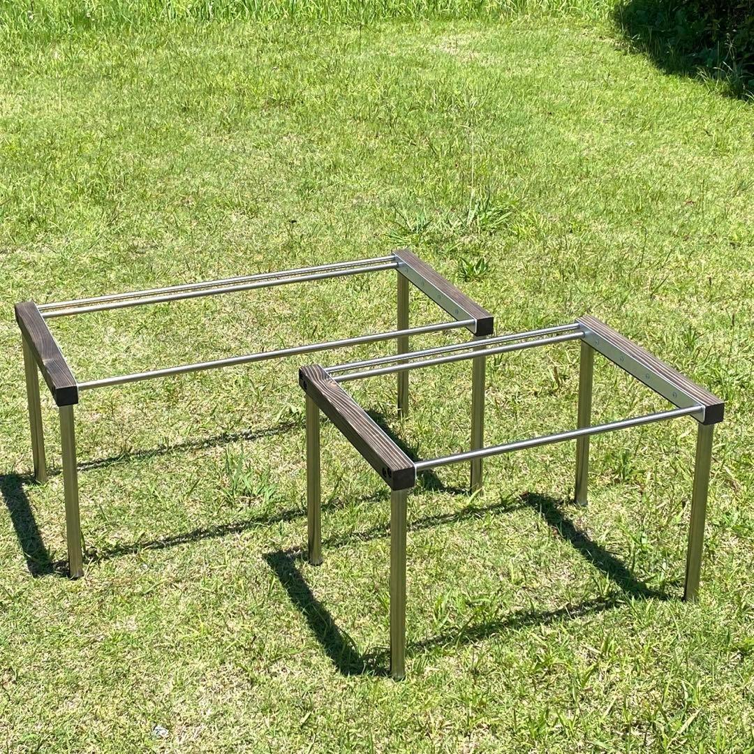 ☆☆オリジナルアウトドアテーブル♪♪スノーピークIGT互換品♪♪3ユニット☆☆