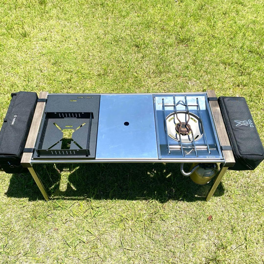 ☆☆オリジナルアウトドアテーブル♪♪スノーピークIGT互換品♪♪3ユニット☆☆