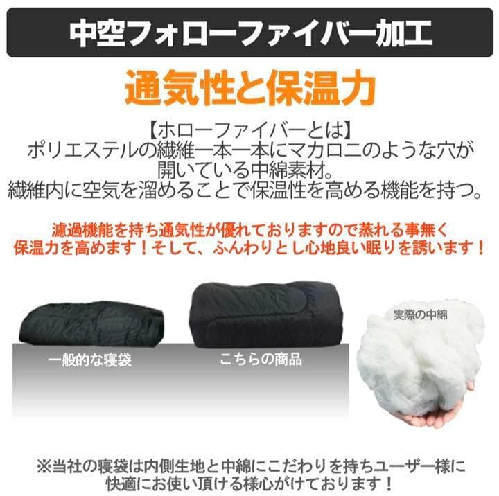 2個セット　高級素材　秋冬　寝袋　-15℃ マット　アウトドア　抗菌　防災　軽量