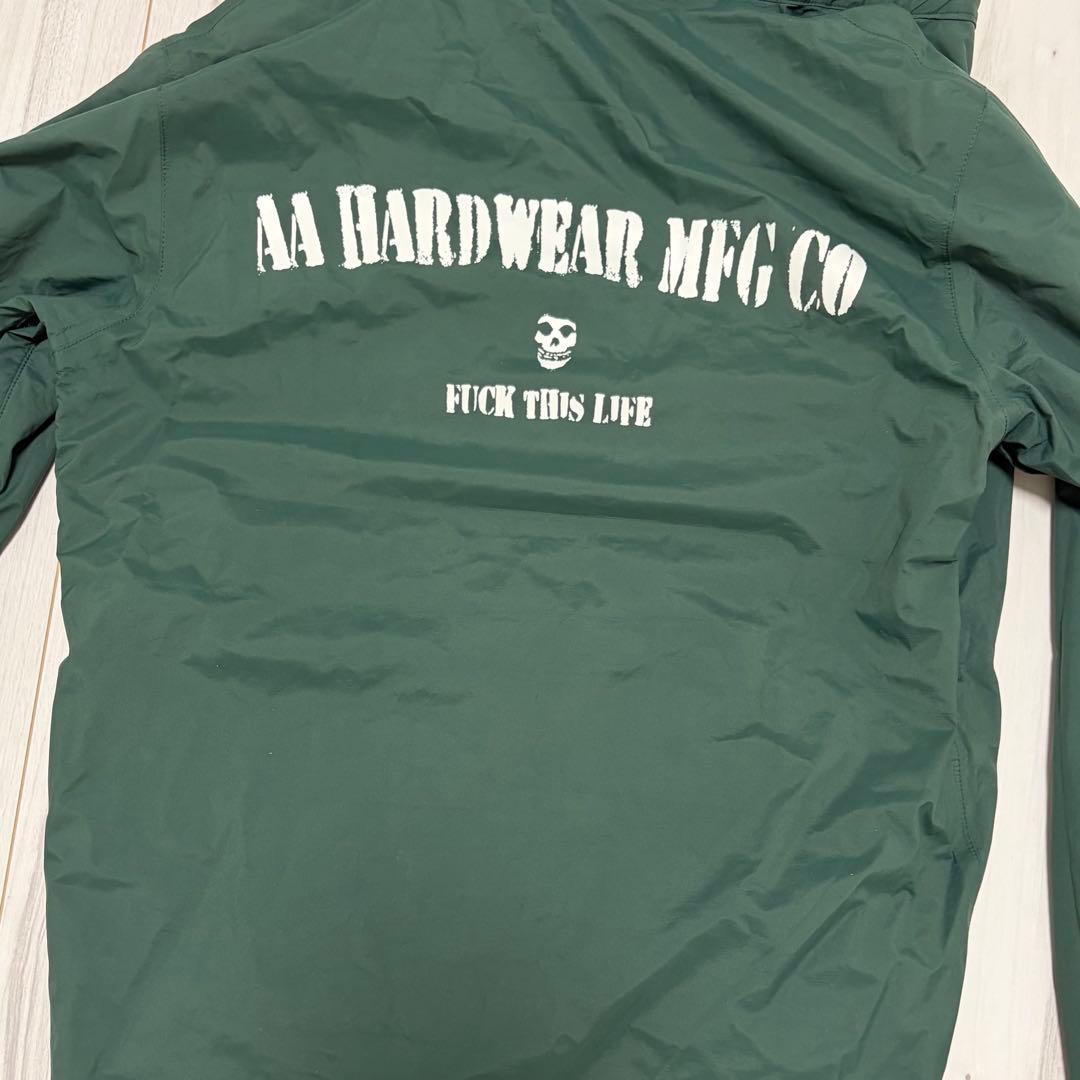 【美品】AA HARDWEAR スノボウェア M 緑 メンズ