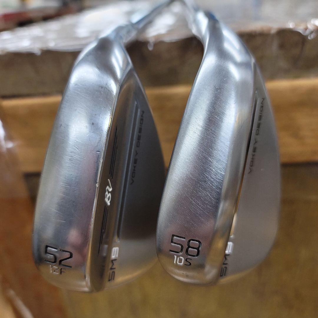 タイトリスト ボーケイ SM9 ツアークロム 52Fと58S 2本セット DG