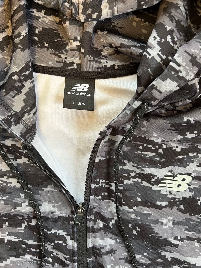 new balance 迷彩柄 ジャージ上下セット　size L