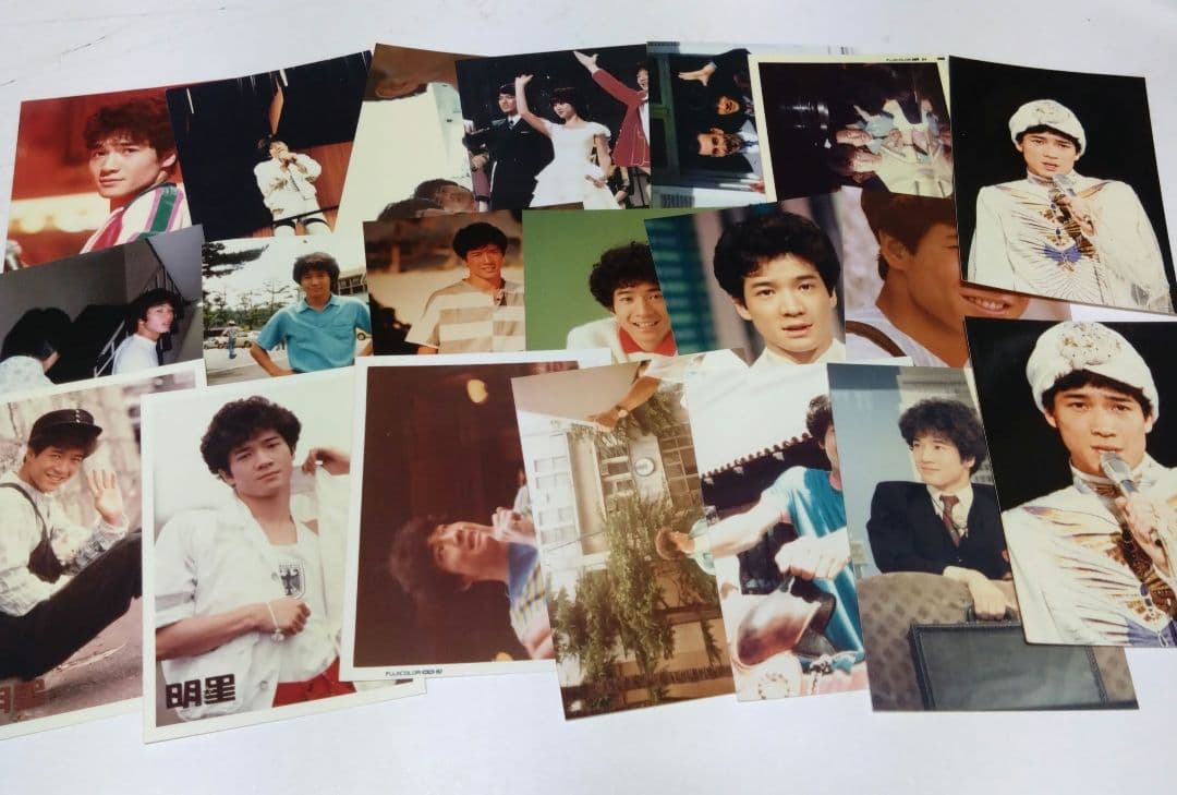 田原俊彦 １９８０年代　生写真１９２枚セット