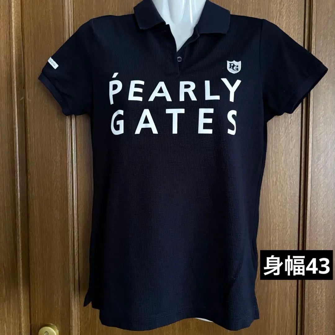 パーリーゲイツ　ゴルフ　レディースシャツ　サイズ0 ２枚セット ネイビー