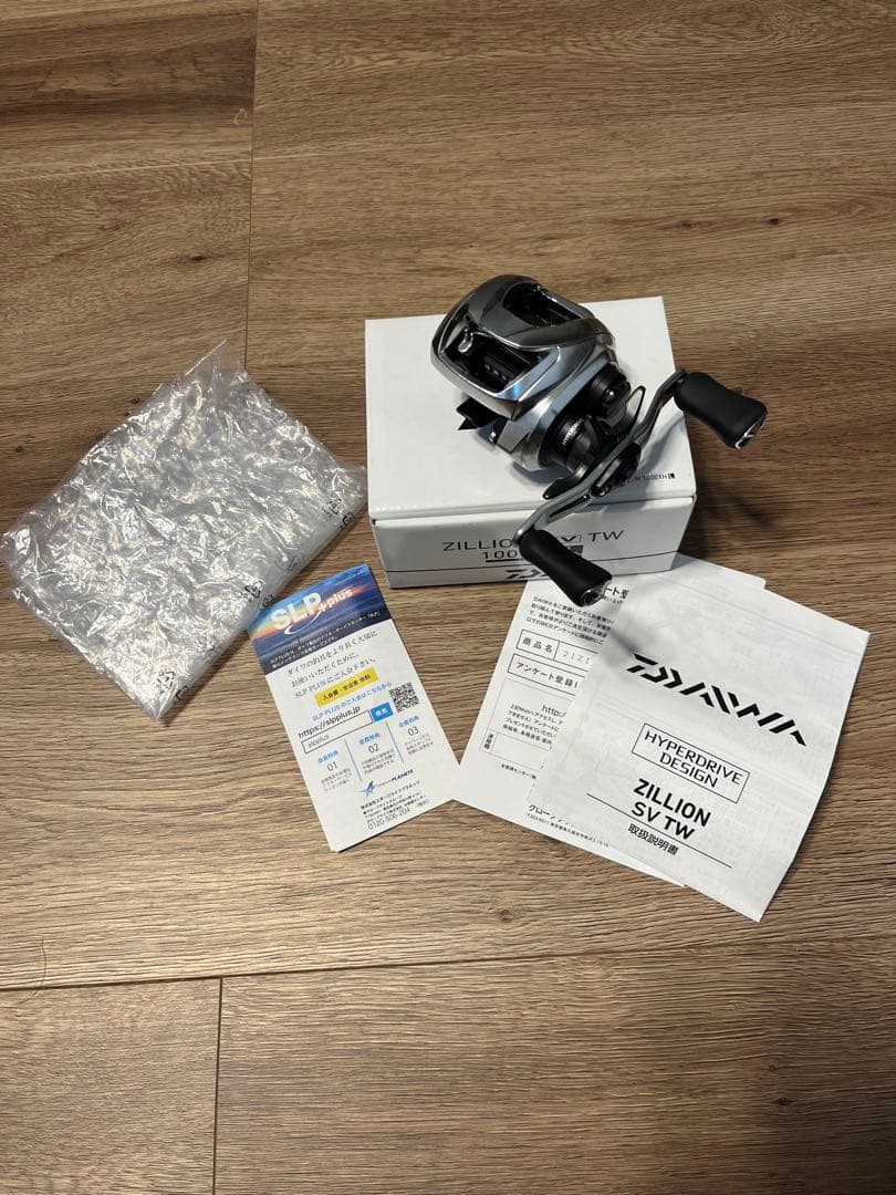 Daiwa Zillion SV TW 1000XHL ベイトリール