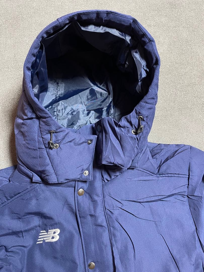 New Balance ネイビー ベンチコート XL