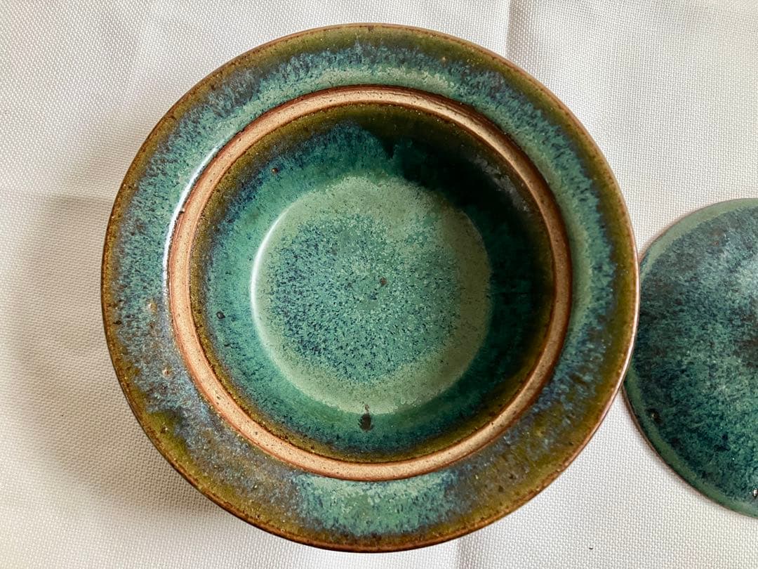 ✅蓋物✅陶器の器/小物入れ✅上野焼/福岡県