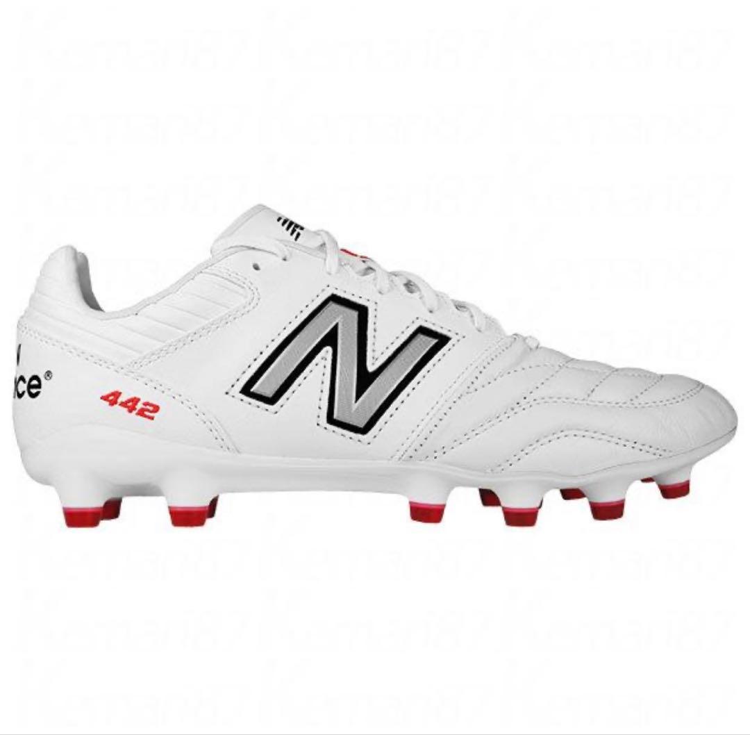 New Balance 442 PRO HG サッカースパイク 27.5 白