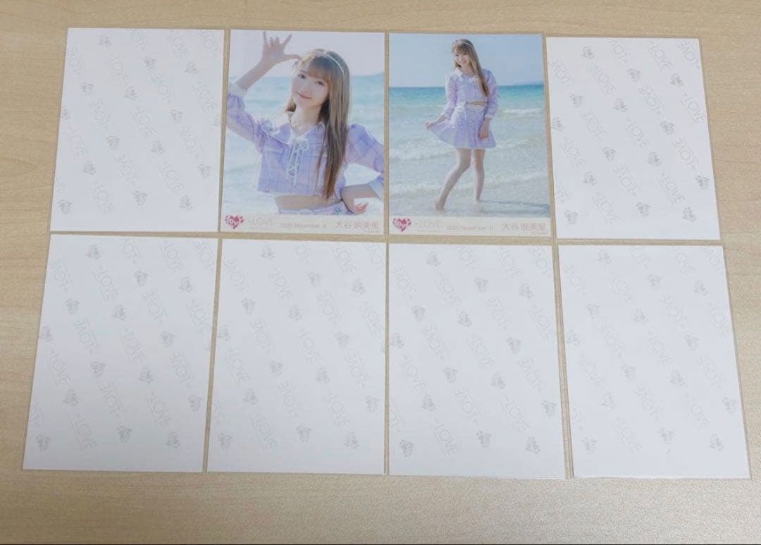 ＝LOVE イコラブ 生写真 大谷映美里 直筆コンプ 6枚まとめ売り