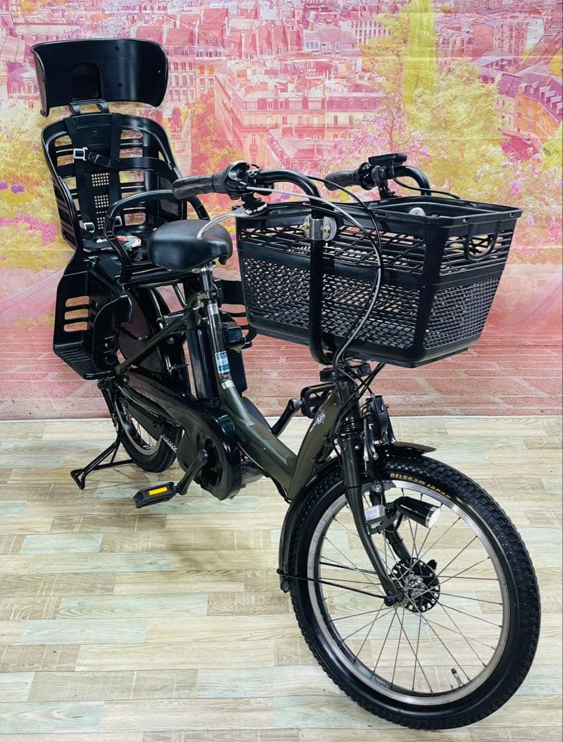 ZK3692 電動自転車 ヤマハ パスキス 子供乗せ 20インチ 送料無料
