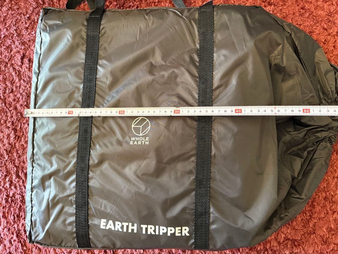 EARTH TRIPPER テント、ワンボックスマット
