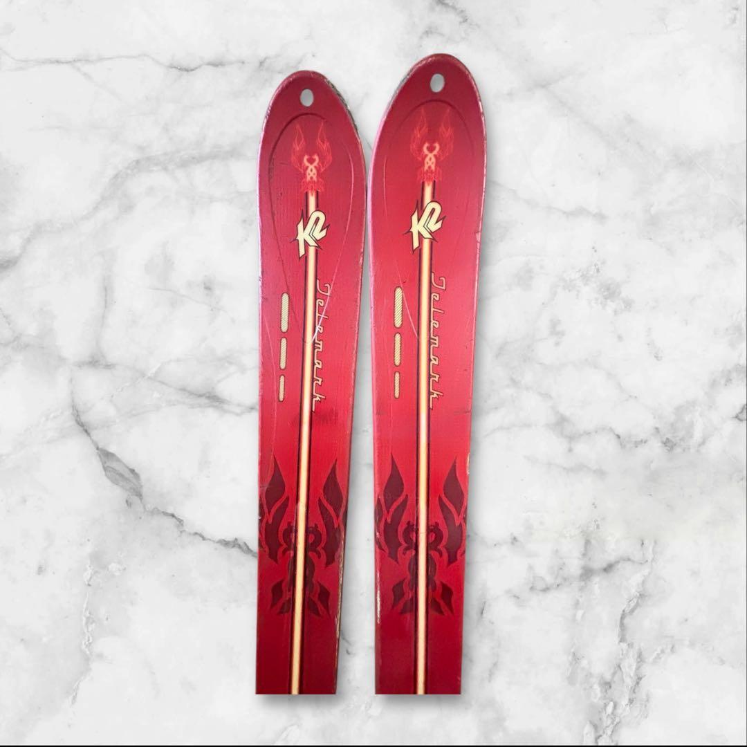 K2WORLD PISTE 175 テレマーク スキー BD O2 ビンディング