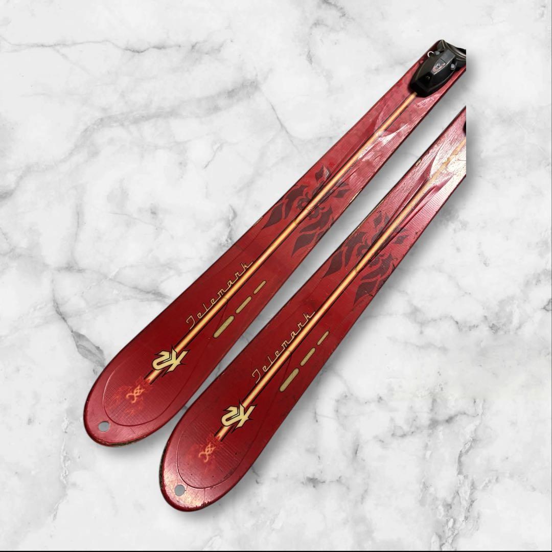K2WORLD PISTE 175 テレマーク スキー BD O2 ビンディング