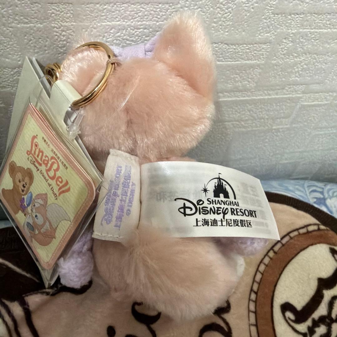 上海ディズニー　リーナベル　パジャマ　ぬいぐるみ　ぬいぐるみキーチェーンセット
