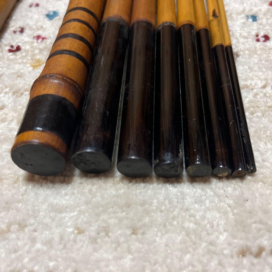 値下げ　竹竿　2本セット　竿正　和竿