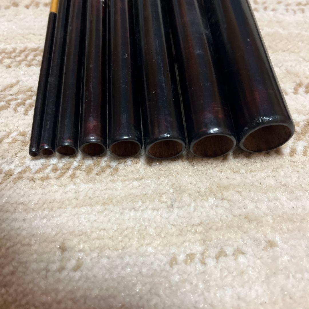 値下げ　竹竿　2本セット　竿正　和竿