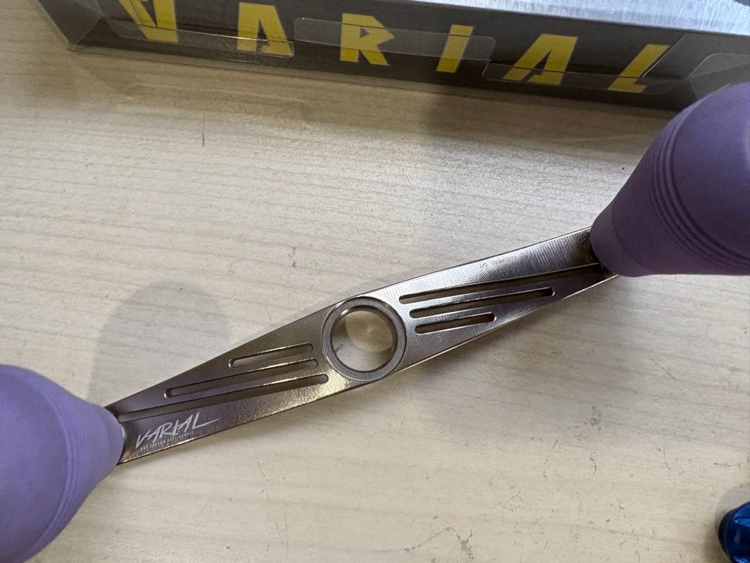 ★☆DRT VARIAL ハンドル 117 シルバー　バリアル 超美品★☆