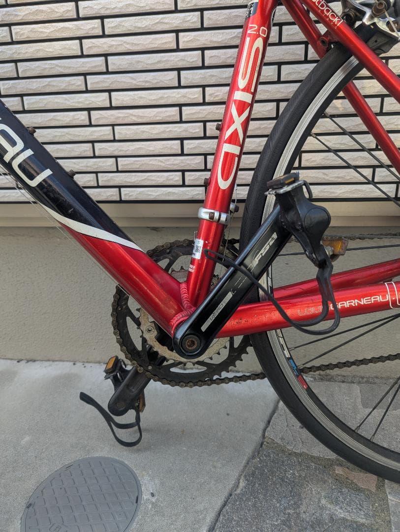 GARNEAU ロードバイク レッド/ブラック