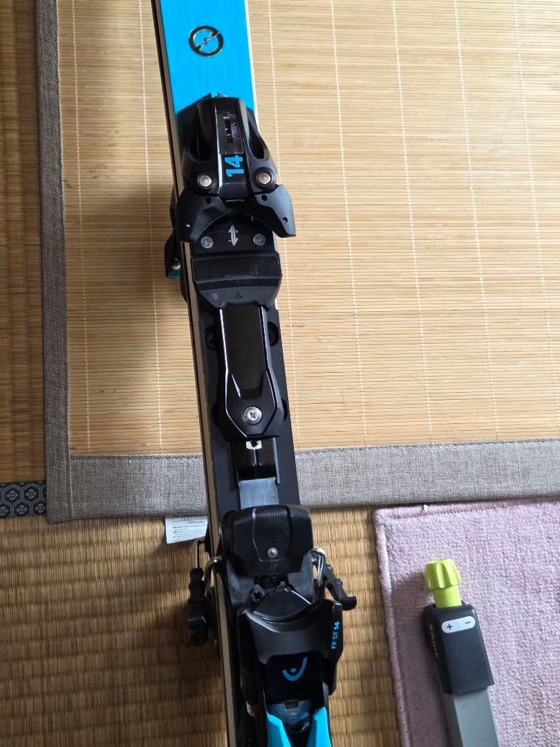 HEAD スキー板 165cm ビンディング付き
