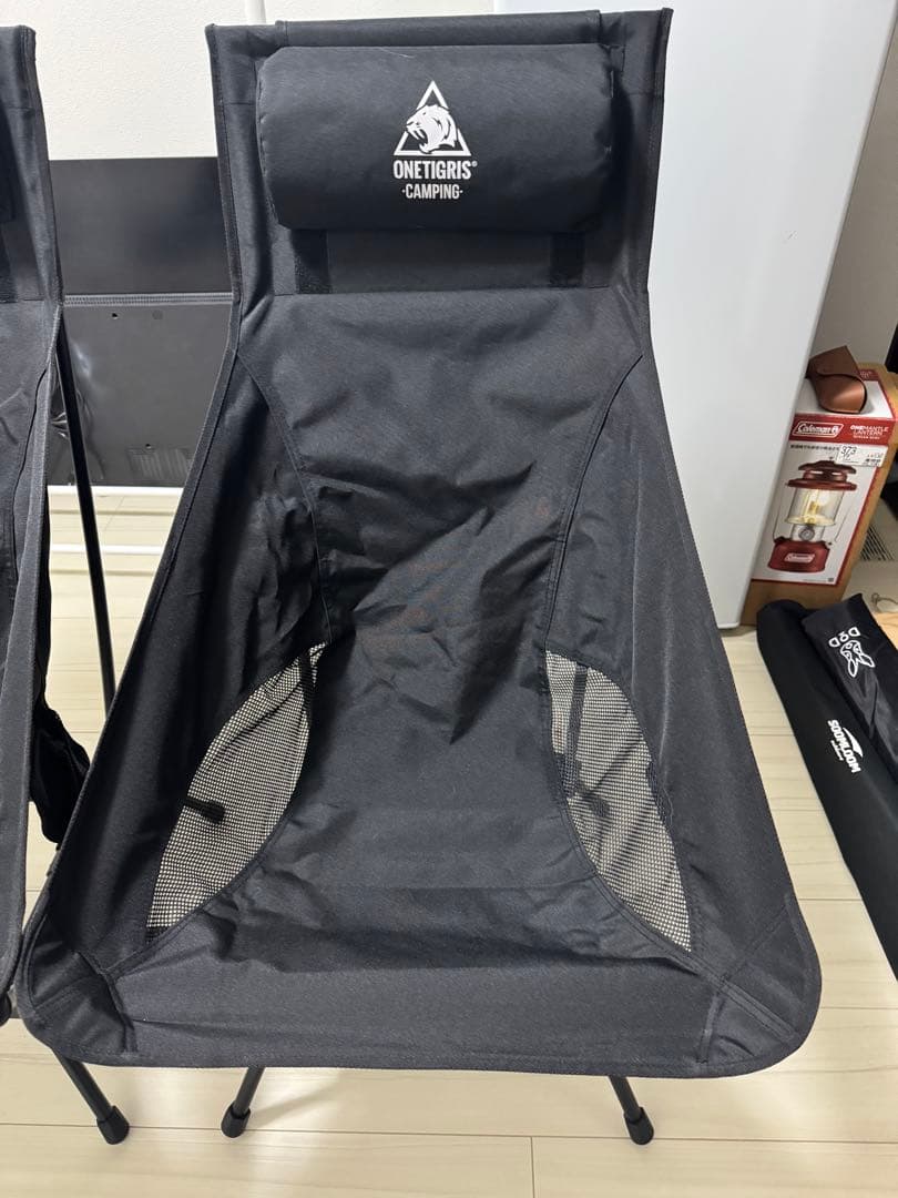 ワンティグリス　ハイバックチェア2WAY ヘッドレス付　2脚セット