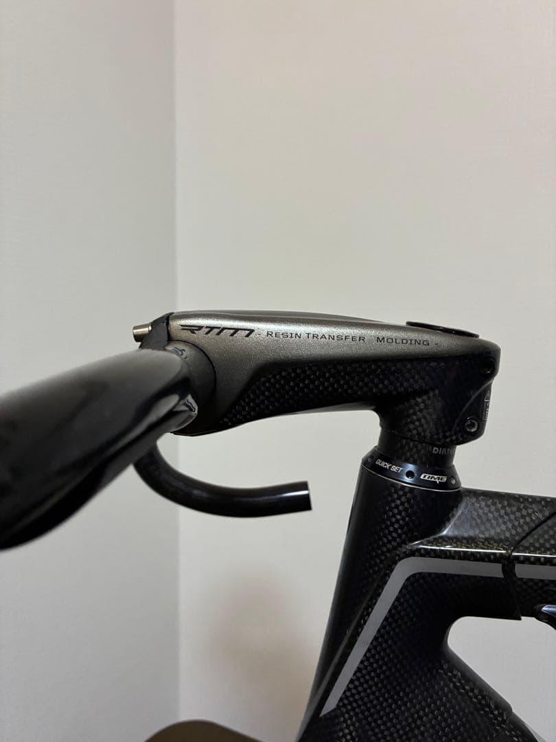 TIME カーボン ロードバイクフレーム ブラック　RXR VIPカラー