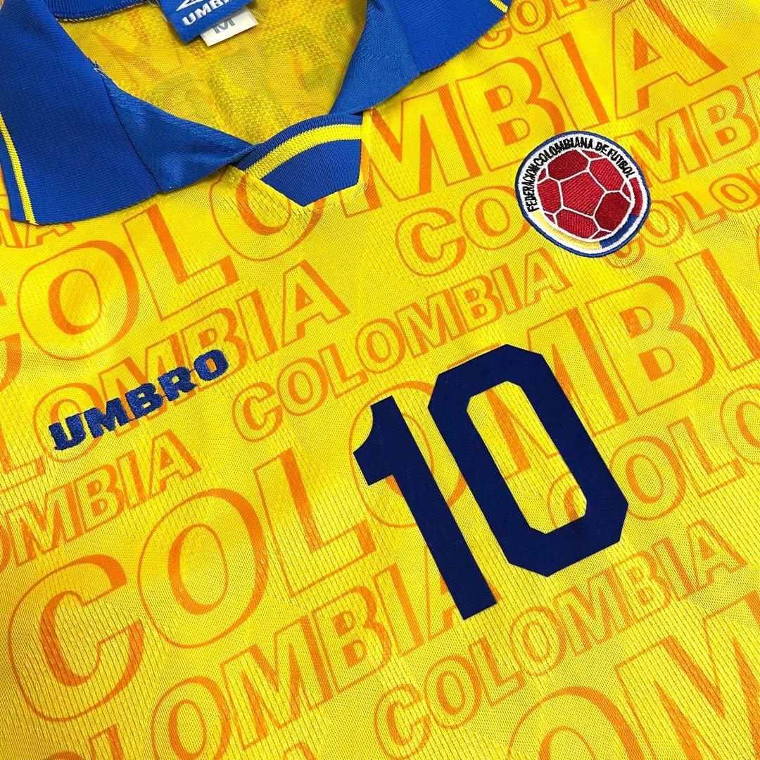 1995年 colombia代表 バルデラマ OLD UMBRO