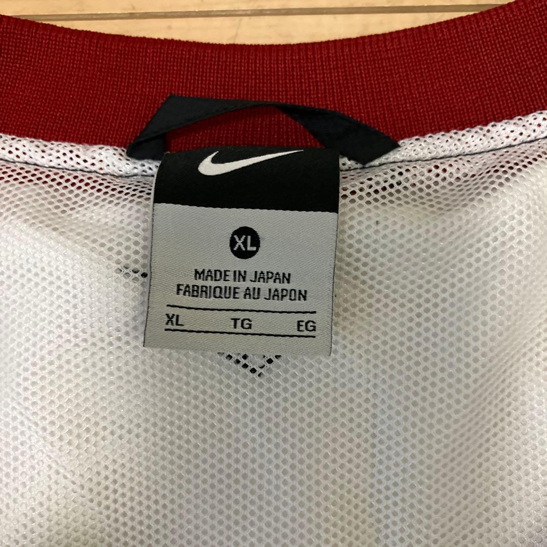 【レア】Nike 野球 メッシュ 半袖 Vネック XL