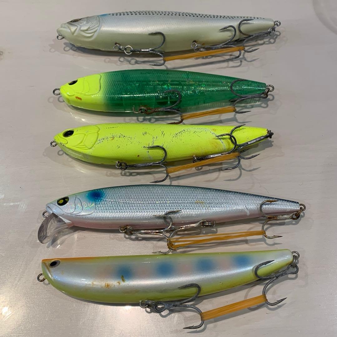 シーバス用ビッグベイト＋α 計17点セット 使用済み