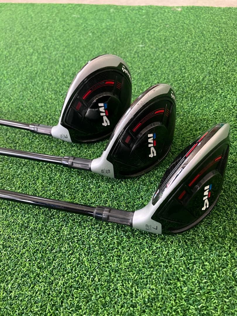 テーラーメイド M4 フェアウェイウッド　3本セット　3W 5W 7W ウッド