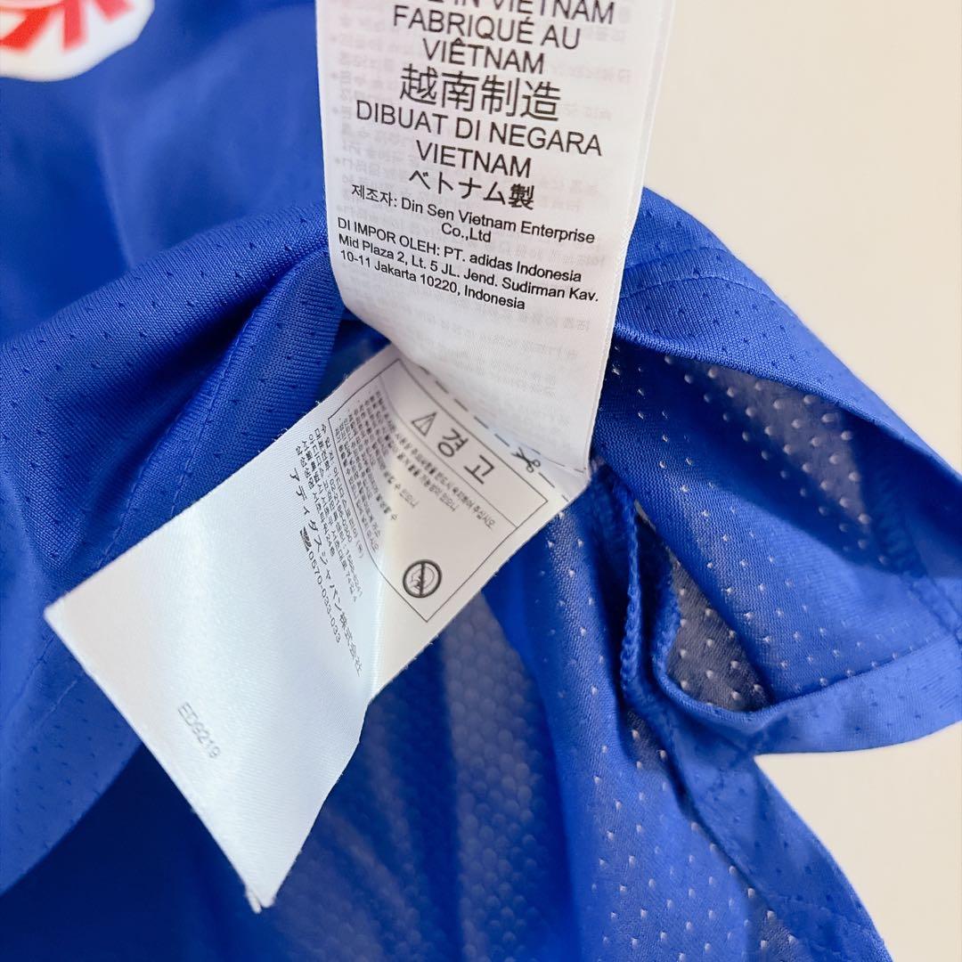 アルビレックス新潟　adidas AEROREADY 青 シャツ L
