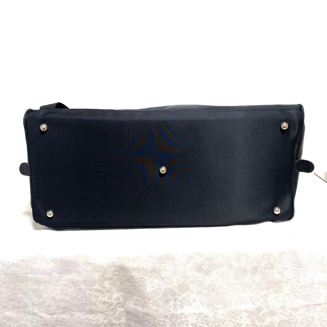 【美品】BURBERRY GOLF ボストンバッグ ノバチェック 黒