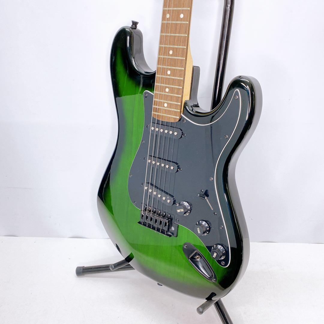 SELDER エレキギター グリーン　ストラト　A441